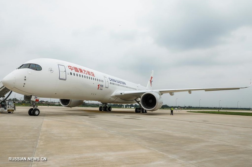 Компания Airbus начала поставлять самолеты A350 через свой центр в Китае