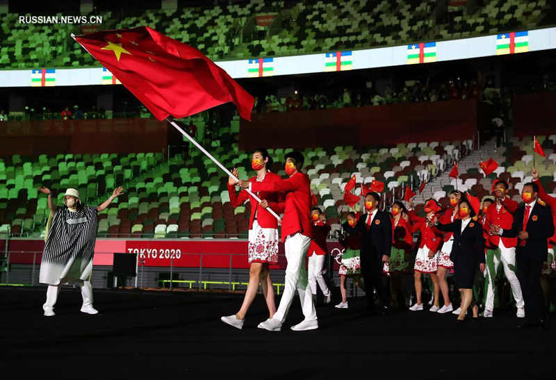 32-е летние Олимпийские игры открылись в Токио после годового переноса