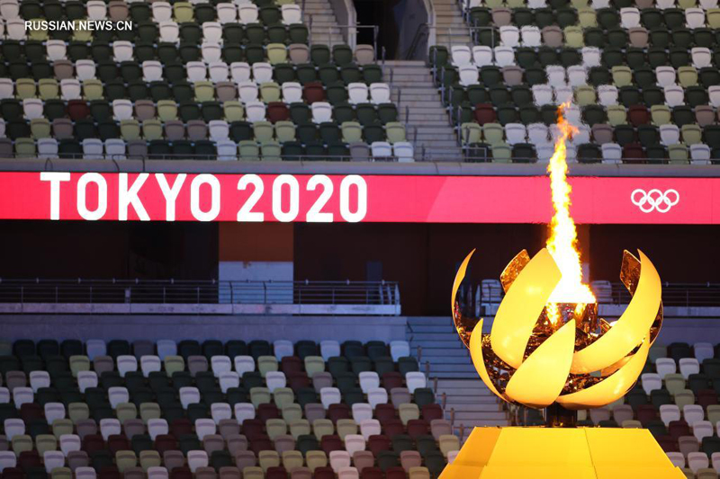 32-е летние Олимпийские игры открылись в Токио после годового переноса