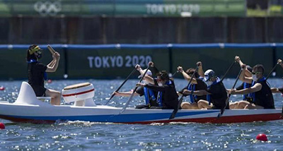 Гонки на драконьих лодках представлены в качестве показательного вида спорта на Олимпиаде в Токио