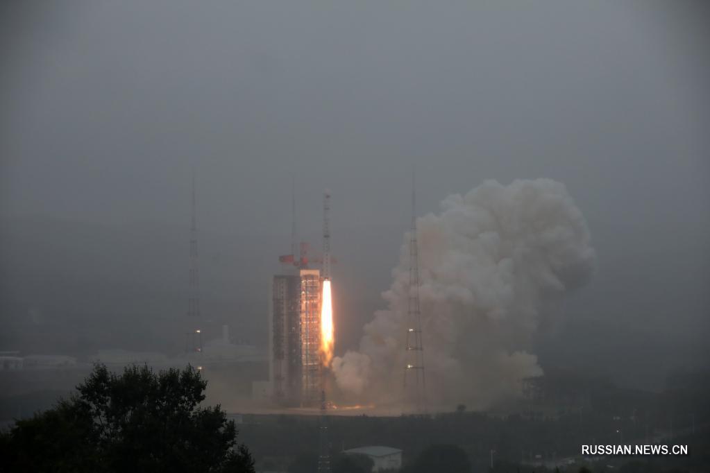 Китай запустил новую спутниковую группу