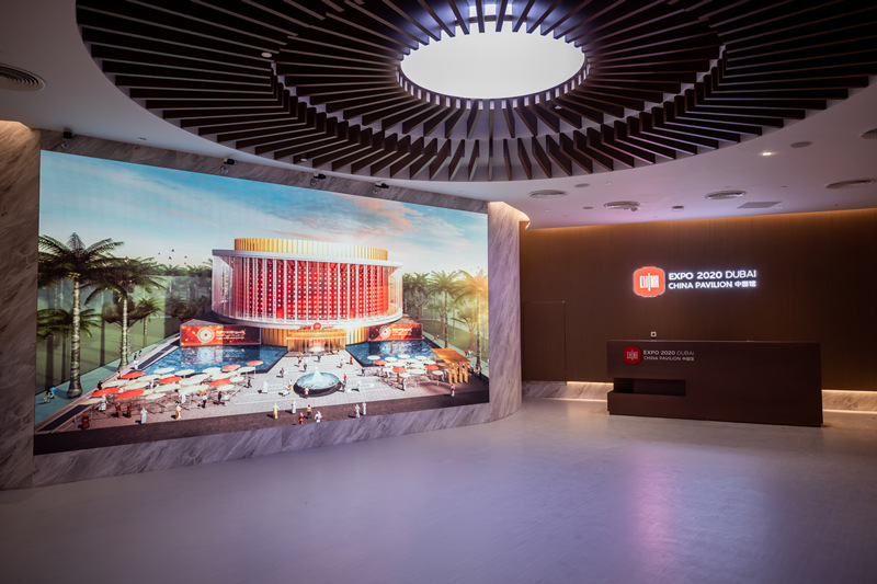 Китайский павильон на ЭКСПО-2020 в городе Дубай