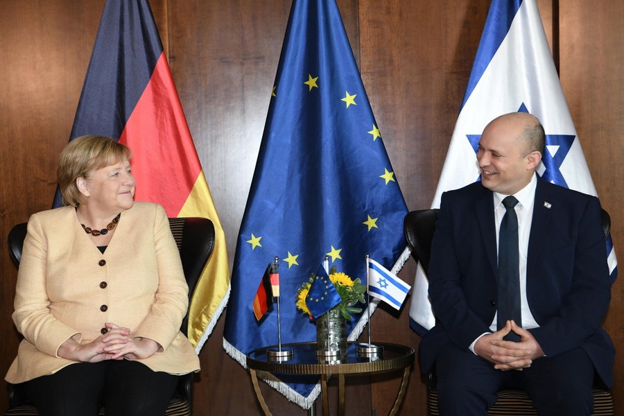 Лидеры Германии и Израиля обсудили палестино-израильский вопрос и иранскую ядерную проблему