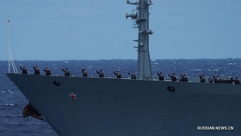 Боевые корабли Китая и России успешно завершили первое совместное патрулирование