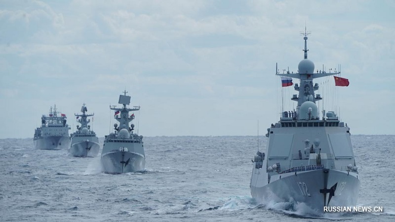 Боевые корабли Китая и России успешно завершили первое совместное патрулирование