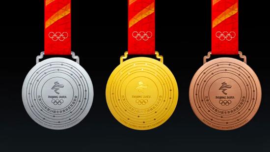 В Китае представили дизайн медалей зимних Олимпийских и Паралимпийских игр 2022 года