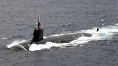 В США отстранили командиров субмарины, столкнувшейся с подводной горой