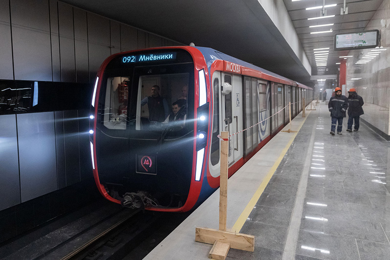 Запущен первый участок метрополитена в Москве, построенный при участии китайского предприятия