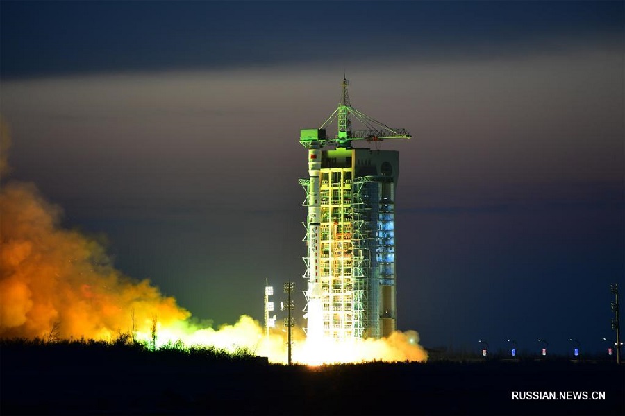 Китай запустил новые спутники