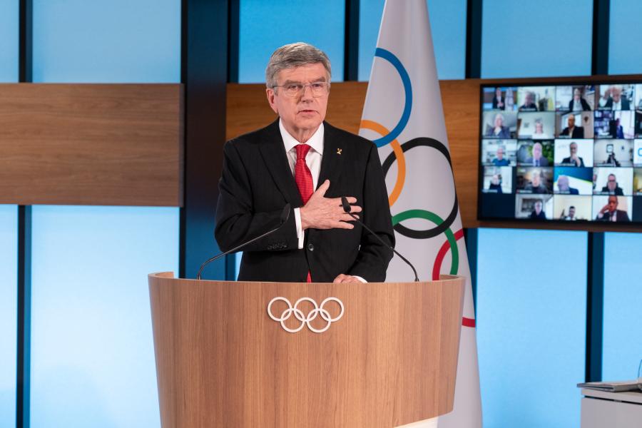 Президент МОК Т. Бах уверен в безопасном и спокойном проведении зимней Олимпиады 2022 в Пекине