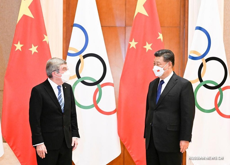 Си Цзиньпин встретился с президентом МОК в Пекине