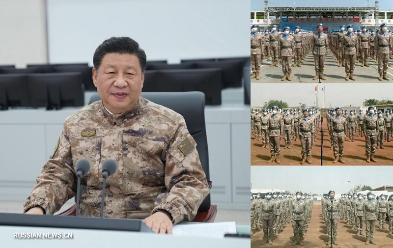 Си Цзиньпин проинспектировал Центральную зону боевого командования НОАК