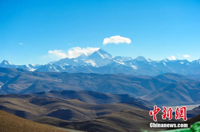 Зимние пейзажи в Тибете Китая