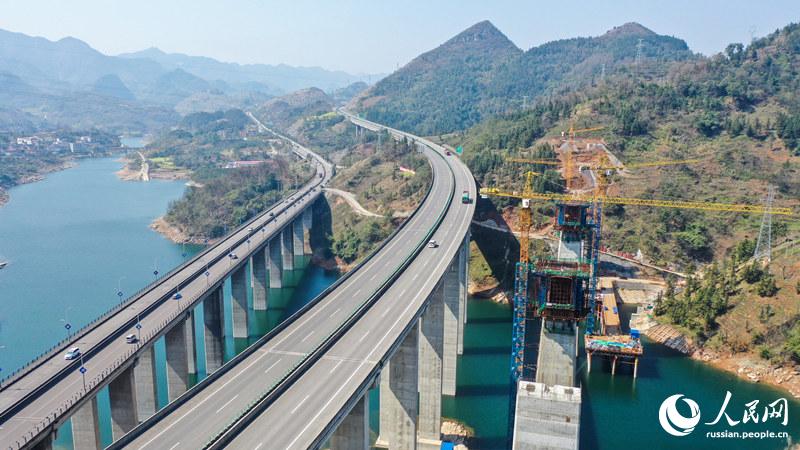 В провинции Гуйчжоу продвигается строительство высокоскоростной железной дороги Пань-Син