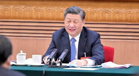 Си Цзиньпин принял участие в дискуссии делегации АР Внутренняя Монголия в рамках 5-й сессии ВСНП 13-го созыва