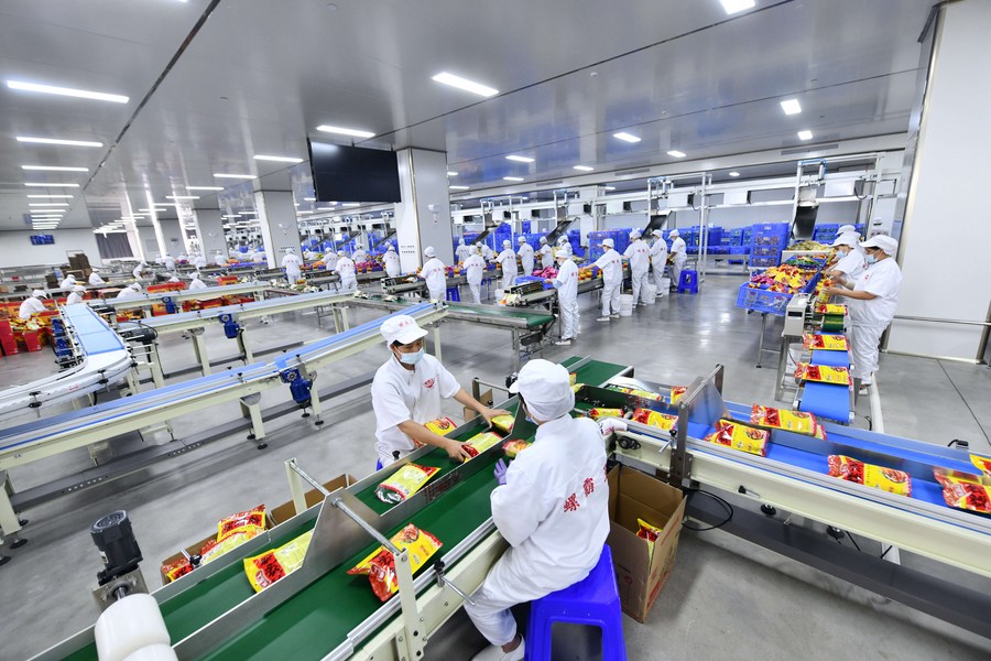 В пищевой промышленности Китая зафиксирован устойчивый рост объемов производства и продаж