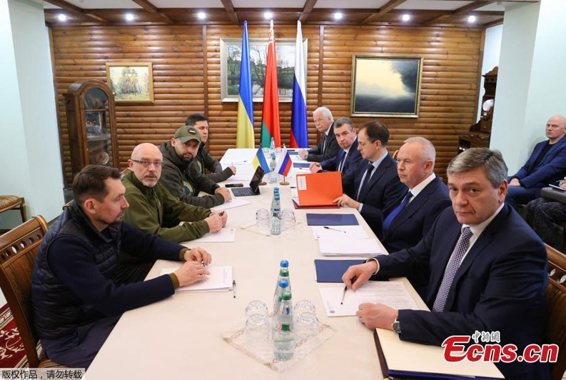 В Беларуси завершился 3-й раунд переговоров между делегациями России и Украины