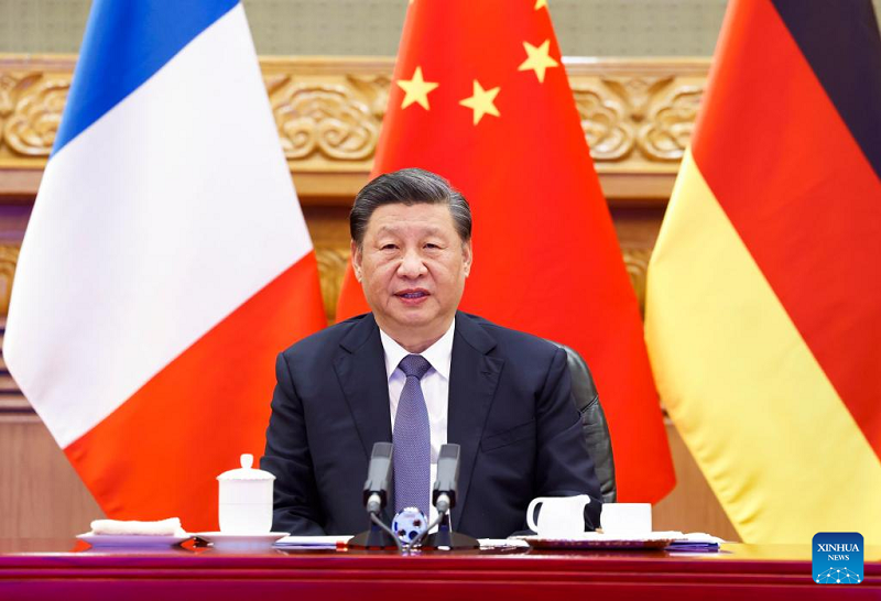 Си Цзиньпин призвал к совместной поддержке мирных переговоров между Россией и Украиной