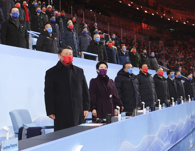 Си Цзиньпин присутствовал на церемонии закрытия Зимней Паралимпиады 2022 года в Пекине