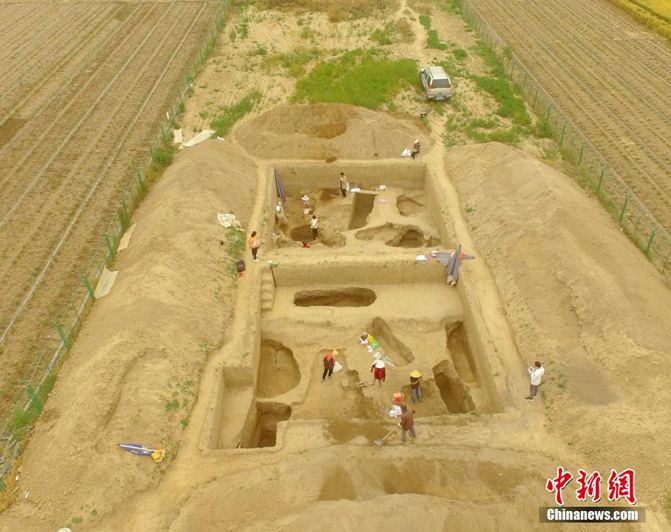 Археологи нашли останки крупной мастерской по производству керамики в Северо-Западном Китае