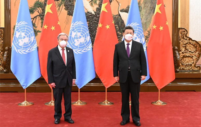 Си Цзиньпин провел встречу с генеральным секретарем ООН