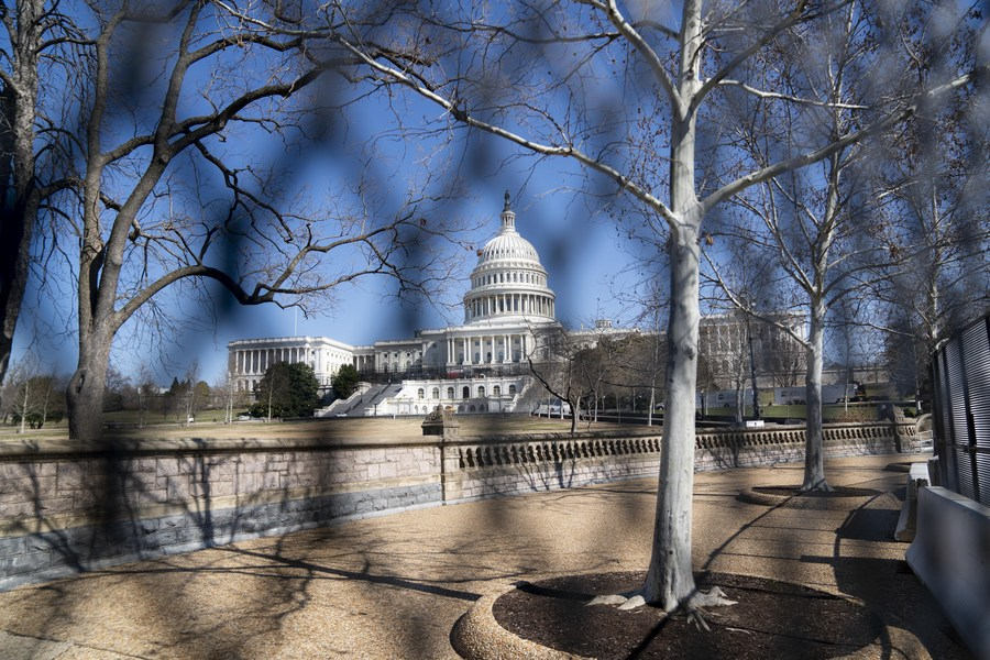 28 февраля, Вашингтон. Здание Конгресса США в американской столице. /Фото: Синьхуа/
