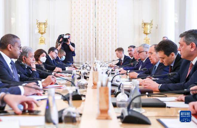 С.Лавров и А.Гутерриш согласились о необходимости продолжения российско-украинских мирных переговоров