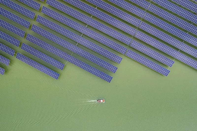 Первая в Китае солнечно-приливная фотоэлектрическая электростанция подключена к электросети