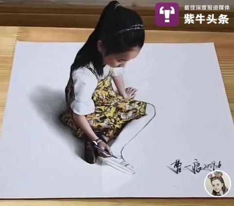 Китаец рисует невероятно реалистичные 3D-рисунки