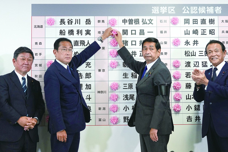 Правящий блок Японии получил большинство оспариваемых мест в верхней палате парламента