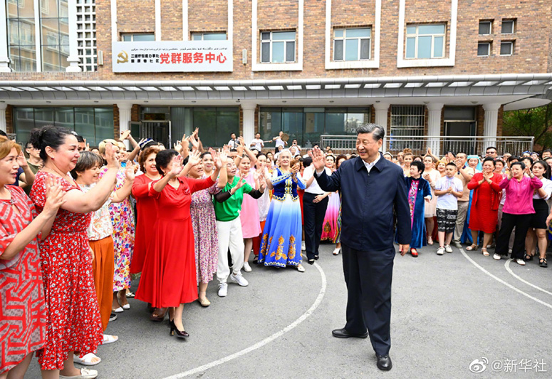 Си Цзиньпин совершил инспекционную поездку в Урумчи