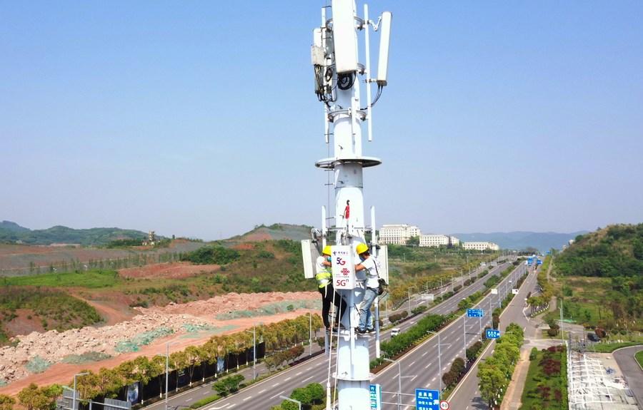 В Китае насчитывается более 1,85 млн базовых станций 5G
