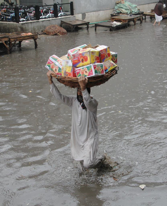 310 человек погибли из-за продолжающихся разрушительных ливней в Пакистане