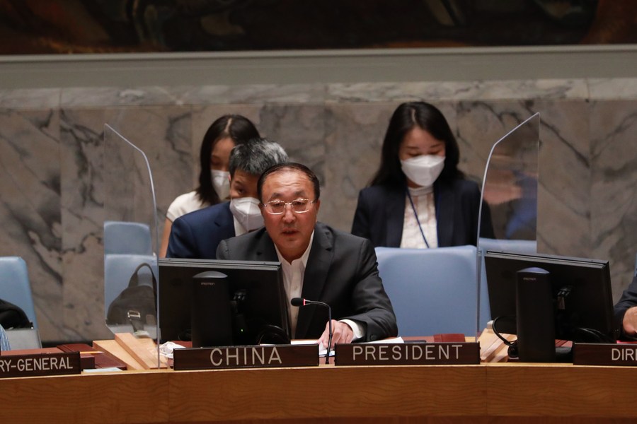 Китай глубоко обеспокоен ситуацией на Запорожской АЭС -- постпред при ООН