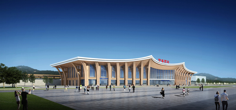 В Китае началось строительство самой северной станции высокоскоростных железных дорог