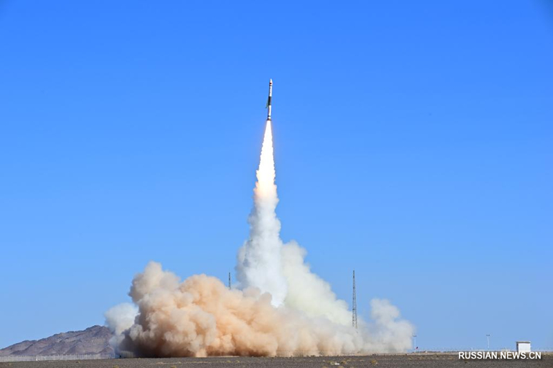 В Китае запустили новые экспериментальные спутники с помощью ракеты-носителя "Куайчжоу-1А"