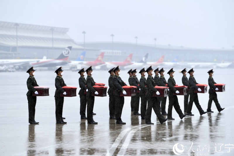 Останки 88 павших в Корейской войне китайских народных добровольцев возвращены в Китай из РК