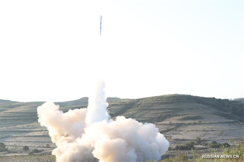 В Китае успешно произведен запуск спутников "Шиянь-14" и "Шиянь-15"