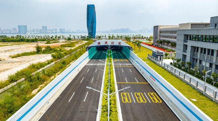 "Сложный проект мирового уровня" - туннель Хайвань официально открыт в китайском городе Шаньтоу