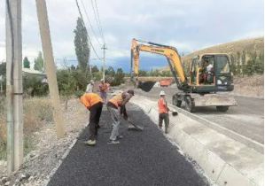 Проект реконструкции дорожной сети Бишкека успешно реализуется