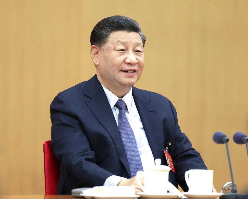 Си Цзиньпин принял участие в дискуссии делегации Гуанси-Чжуанского автономного района в рамках 20-го Всекитайского съезда КПК