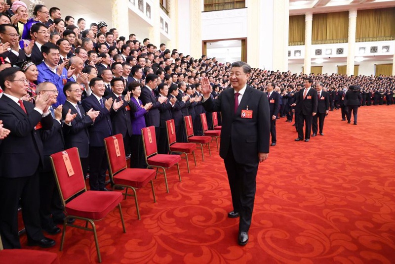 Си Цзиньпин встретился с делегатами 20-го съезда КПК