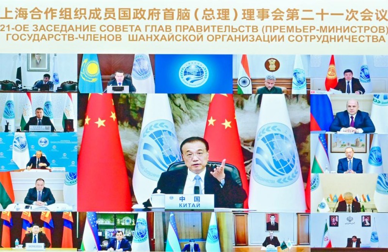Премьер Госсовета КНР выдвинул предложение из пяти пунктов по содействию сотрудничеству в рамках ШОС