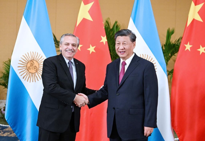 Си Цзиньпин провел встречу с президентом Аргентины А. Фернандесом