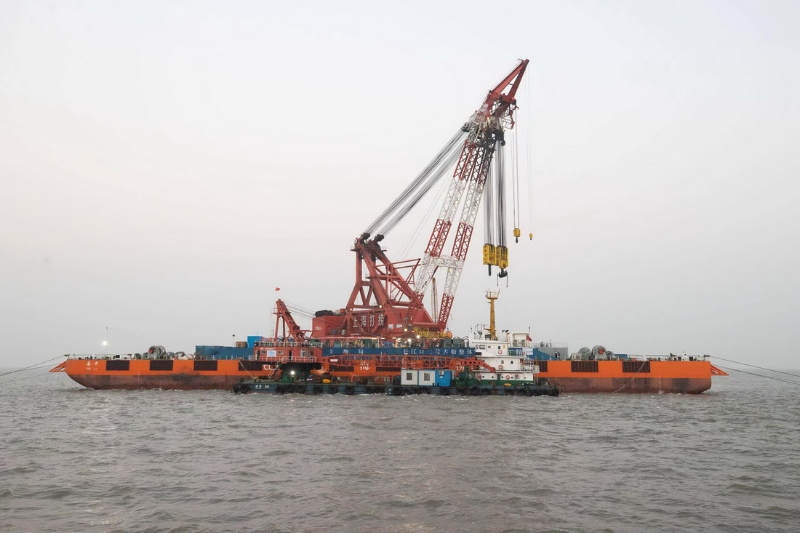 Из акватории устья реки Янцзы успешно подняли на поверхность древнее судно "Чанцзянкоу-2"