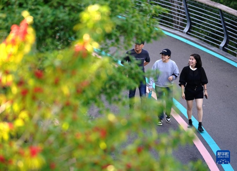 Система пешеходных маршрутов повысила благосостояние жителей города Фучжоу