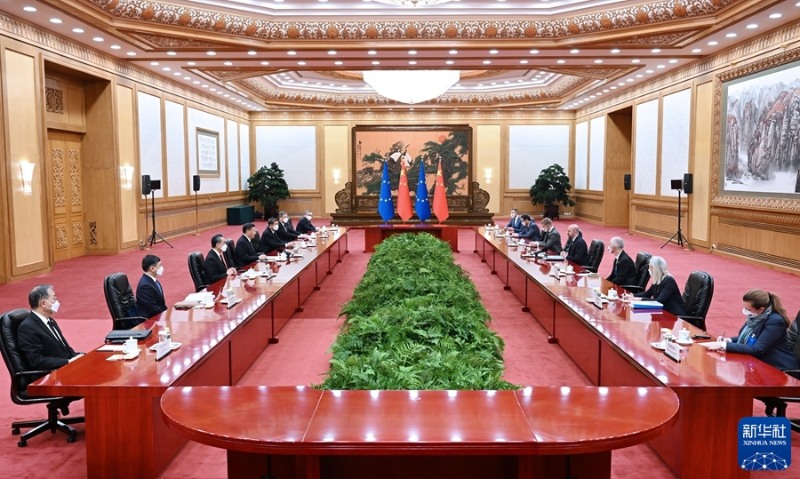 Си Цзиньпин провел переговоры с председателем Европейского совета
