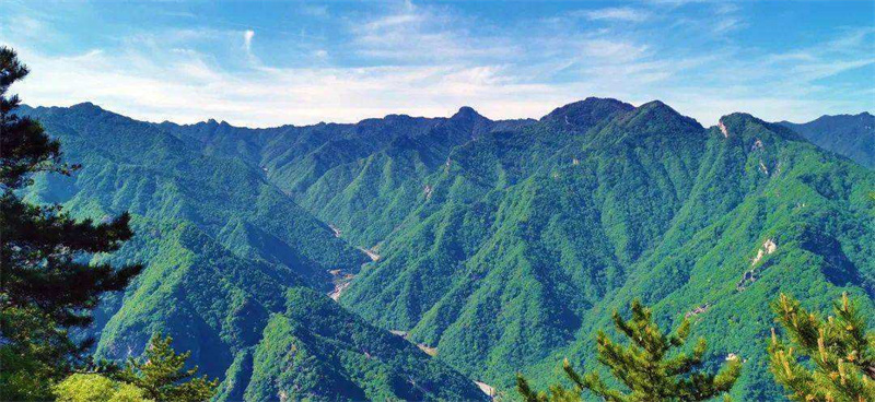 Горы Циньлин стали самым зеленым районом в Китае