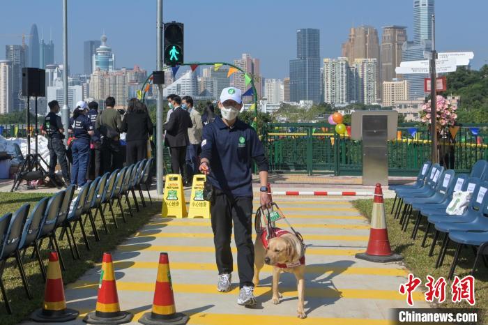 В Сянгане открылась первая школа дрессировки собак-поводырей