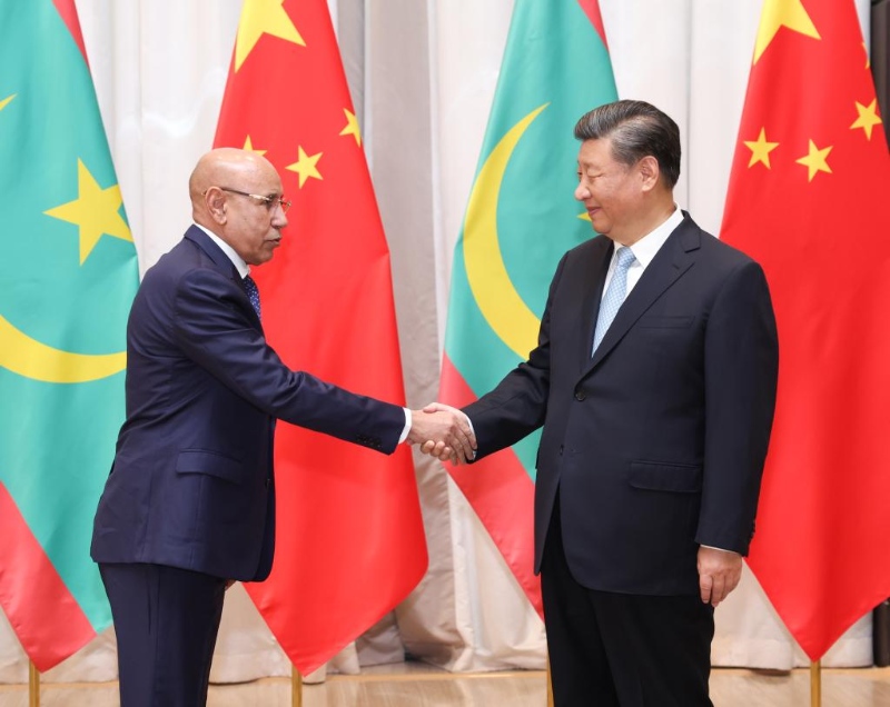 Китай готов вместе с Мавританией выводить дружественное сотрудничество на новый уровень -- Си Цзиньпин